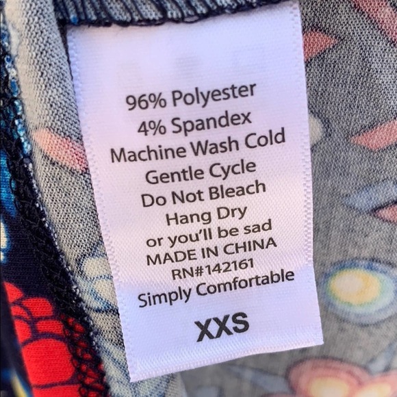 NWT Lularoe Julia Print Dress XXS - Picture 3 of 7